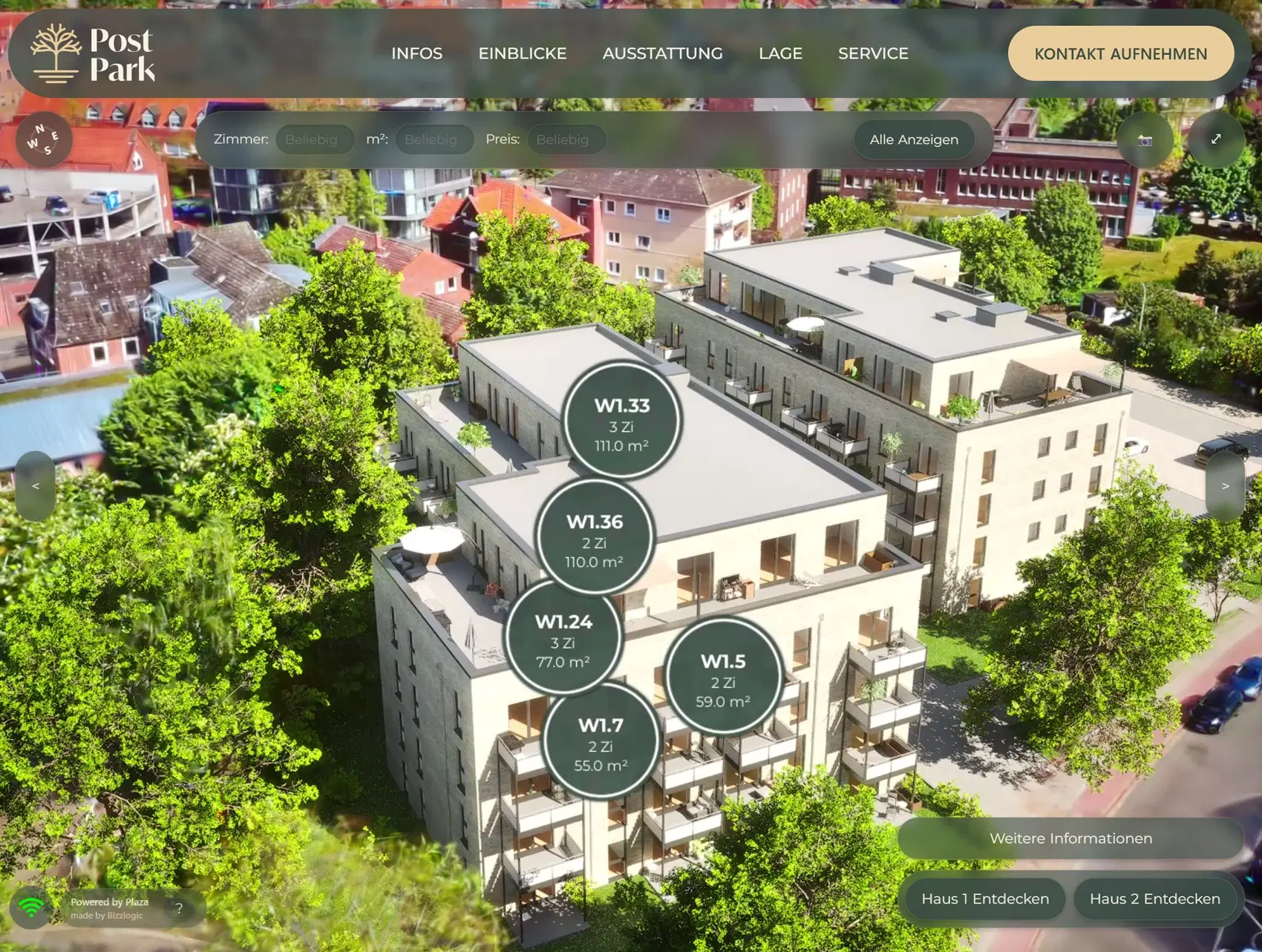Postpark Winsen Digital Twin